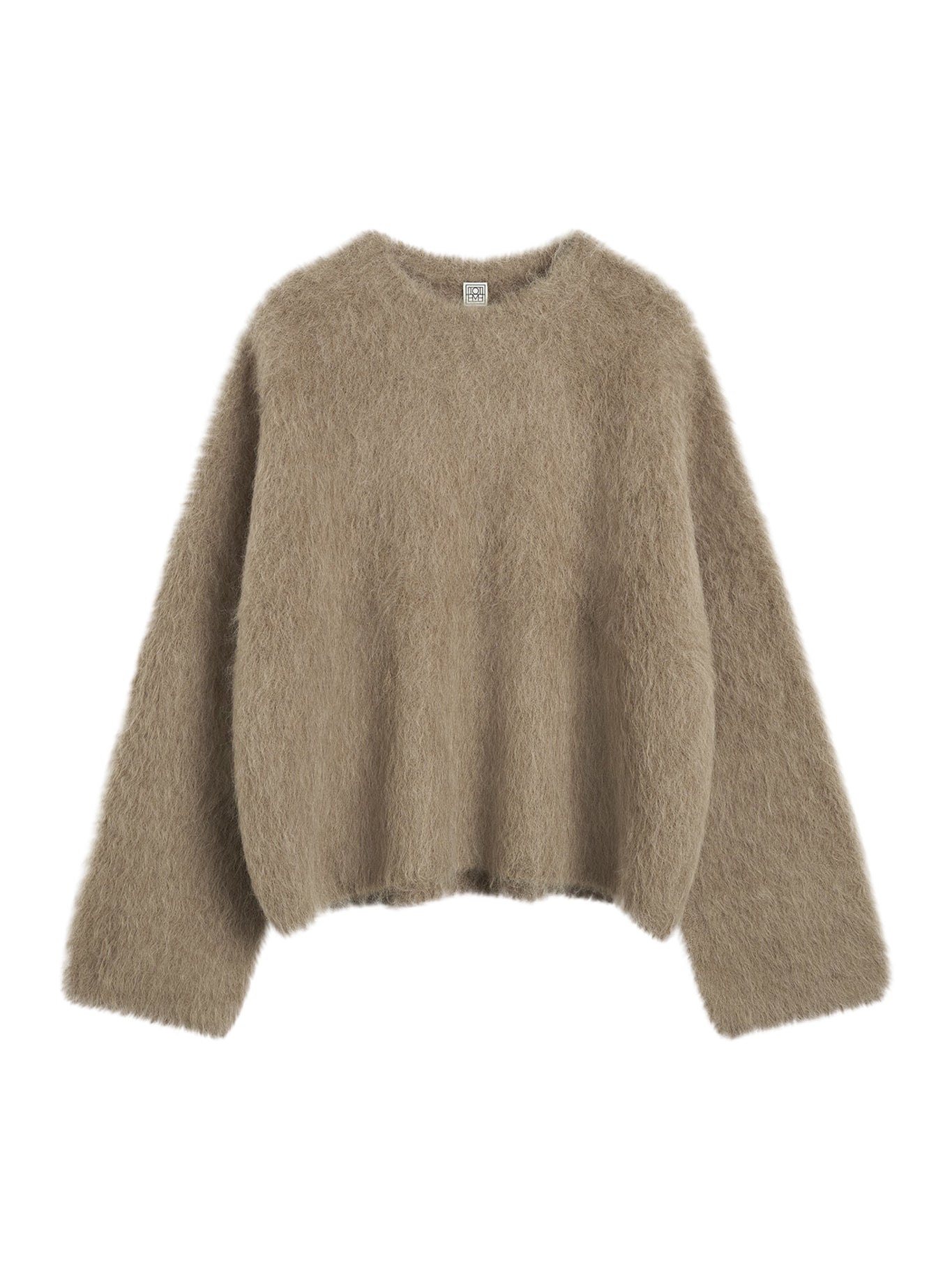 Boxy alpaca knit