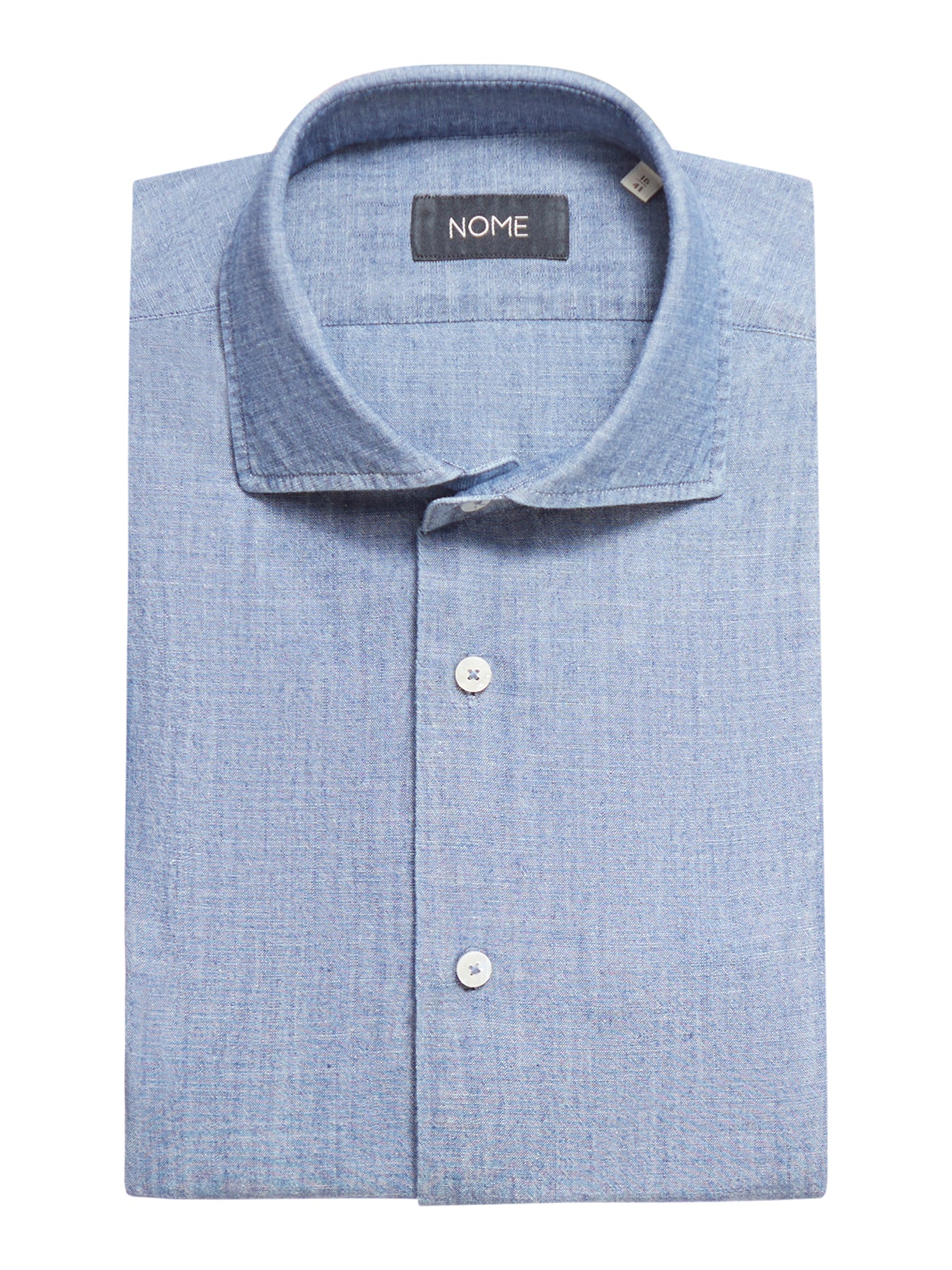 DENIM EFFECT SHIRT