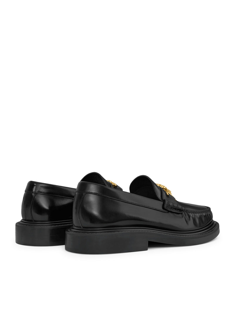 CELINE UNIVERSITÉ TRIOMPHE CHAIN ??LOAFER IN POLISHED BULL LEATHER