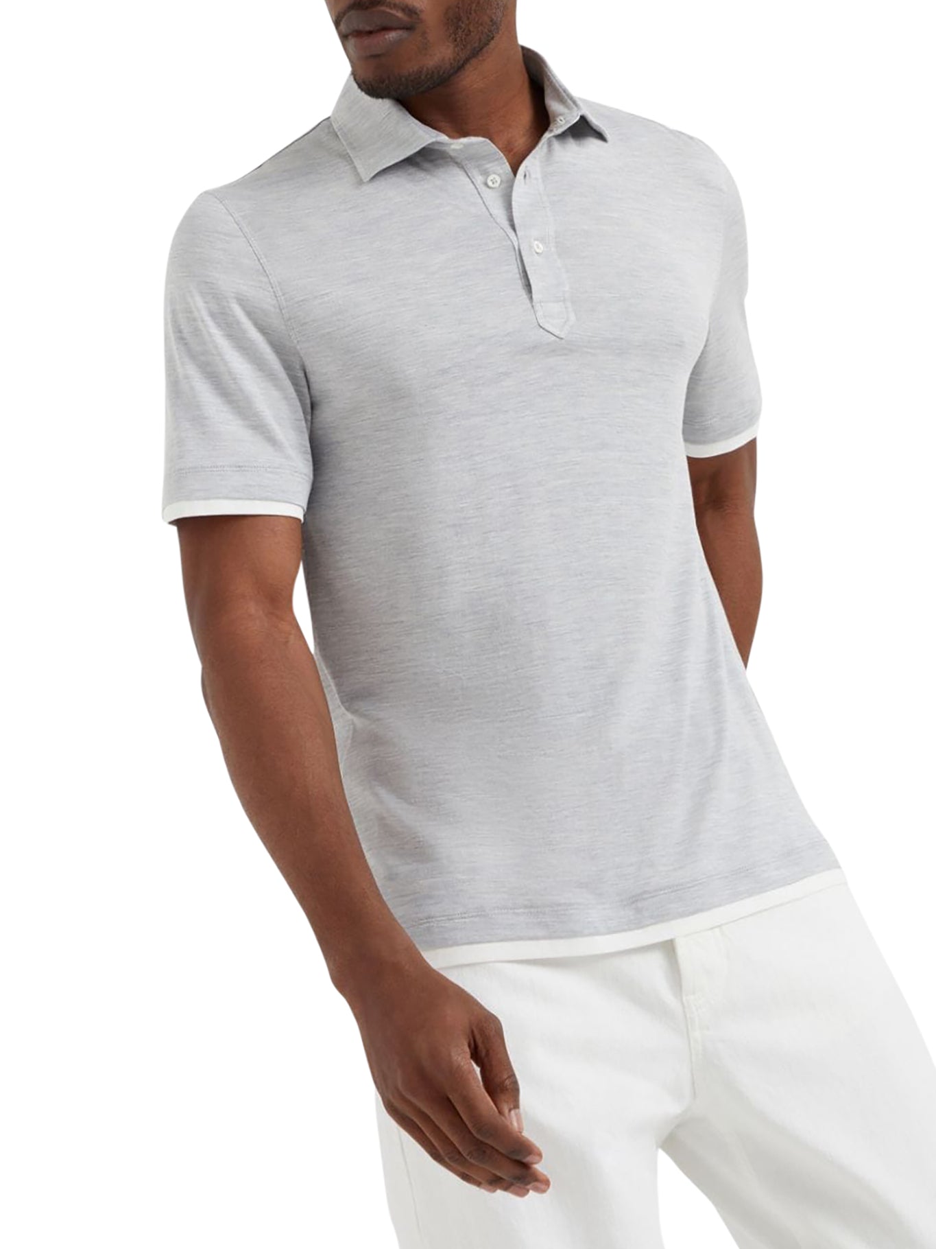 Cotton polo shirt