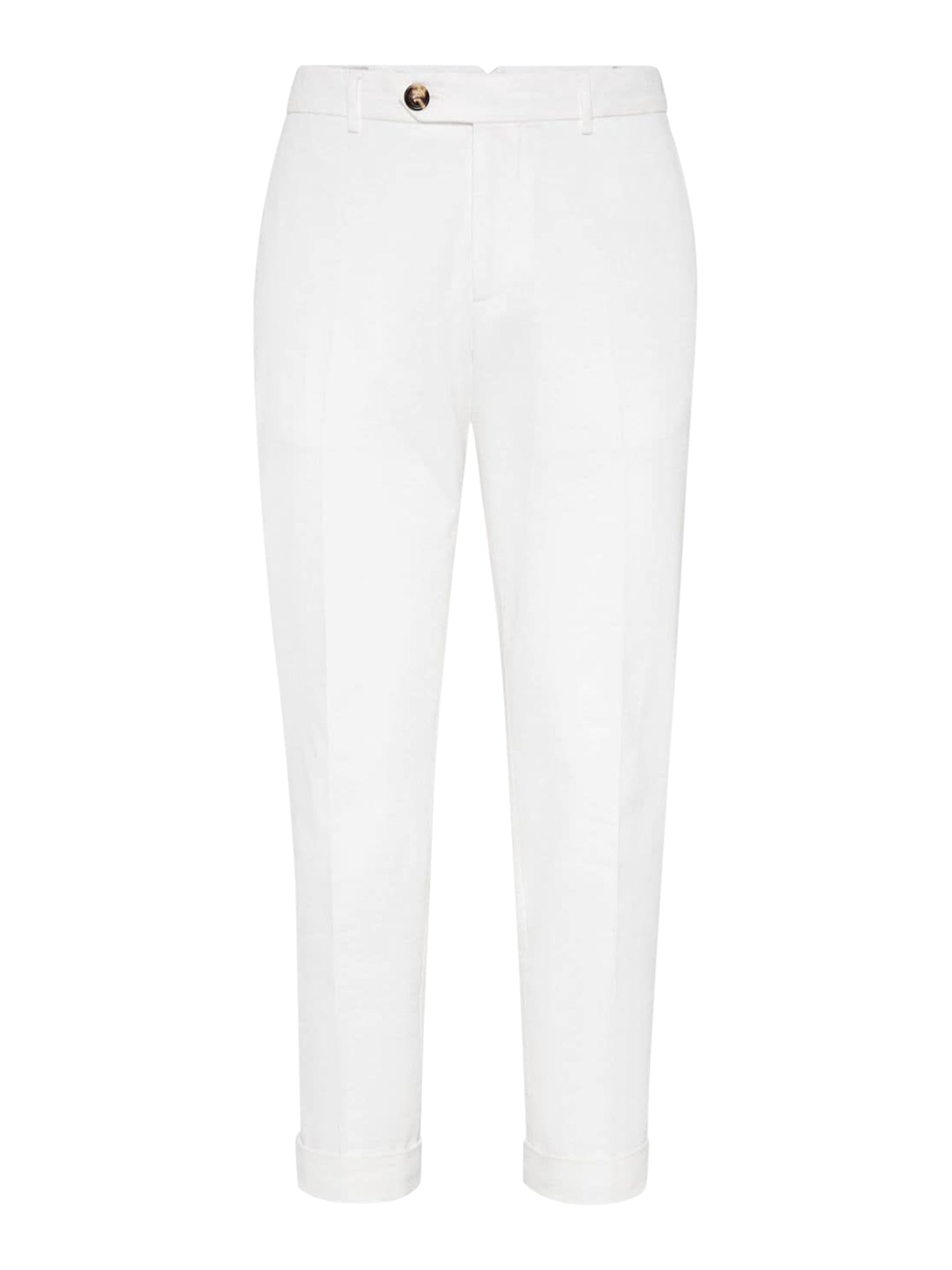 Straight leg trousers