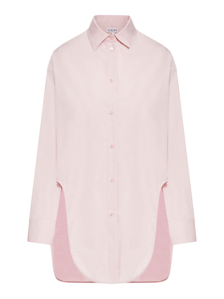 ASYMMETRIC COTTON SHIRT