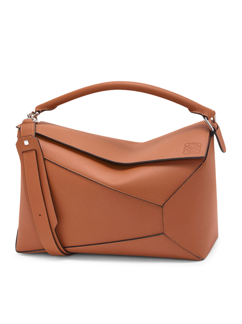 LARGE CLASSIC CALFSKIN PUZZLE BAG