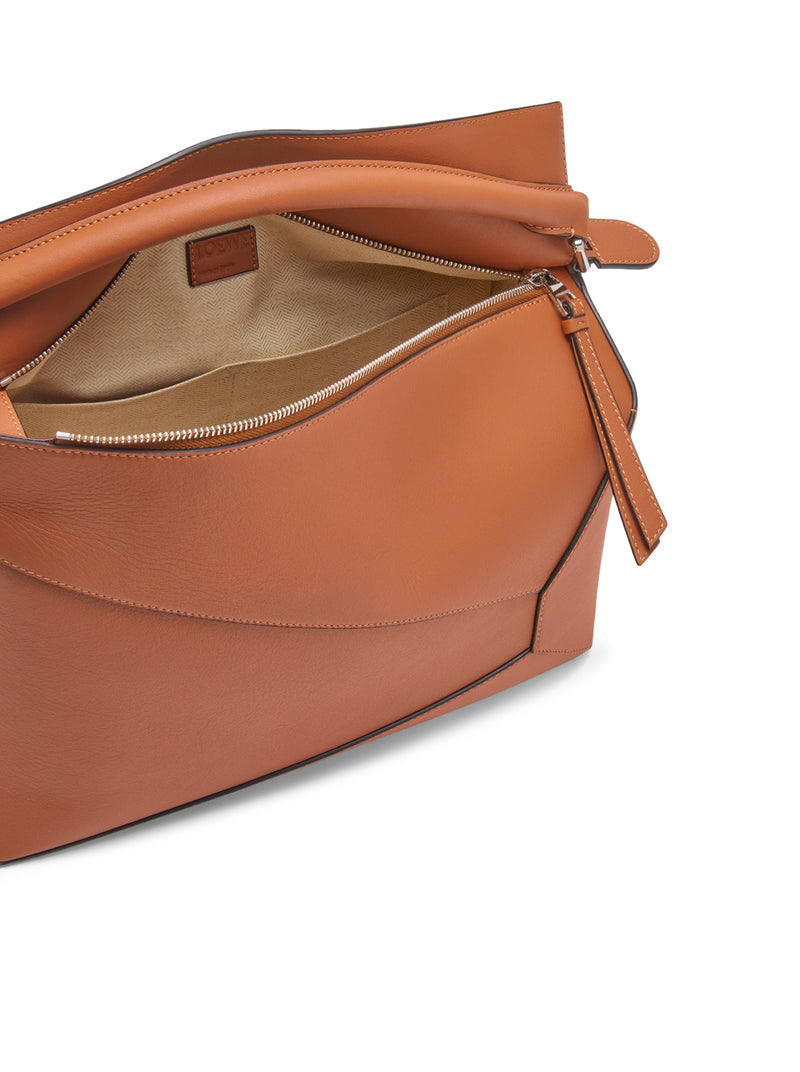 LARGE CLASSIC CALFSKIN PUZZLE BAG