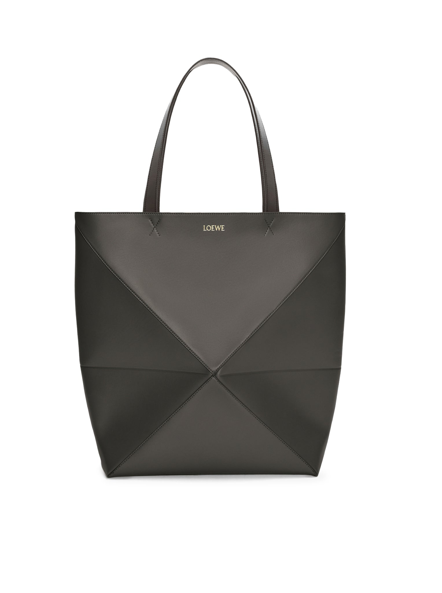 PUZZLE FOLD TOTE XL BAG IN POLISHED CALFSKIN