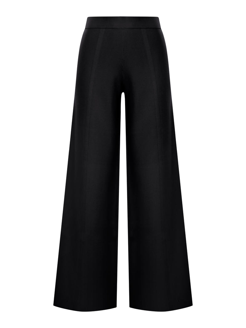 STRETCH VISCOSE TROUSERS