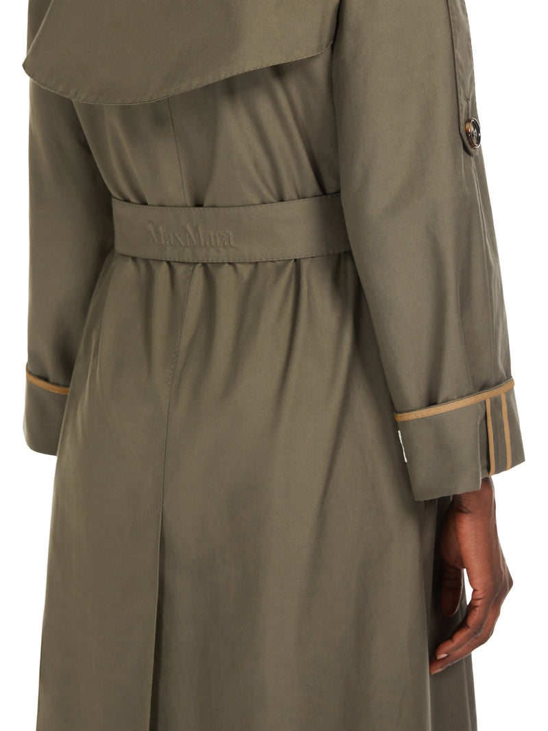 OVERALL TRENCH COAT IN DROP-PROOF TWILL