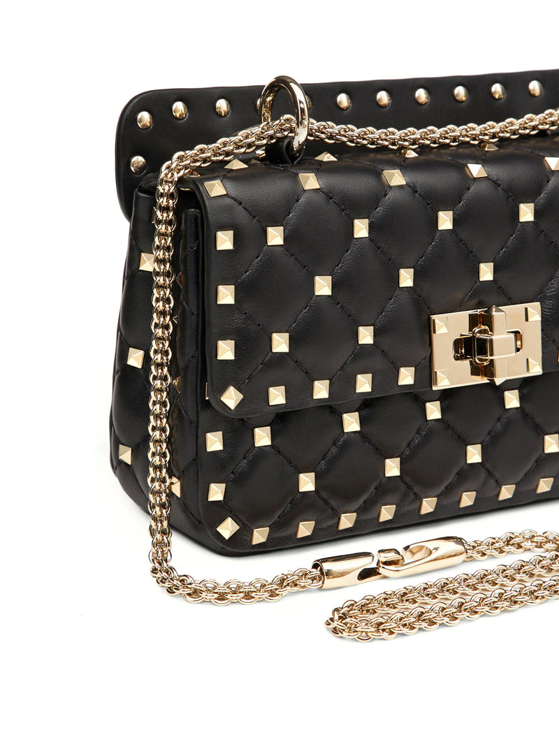 SMALL ROCKSTUD SPIKE BAG IN NAPPA