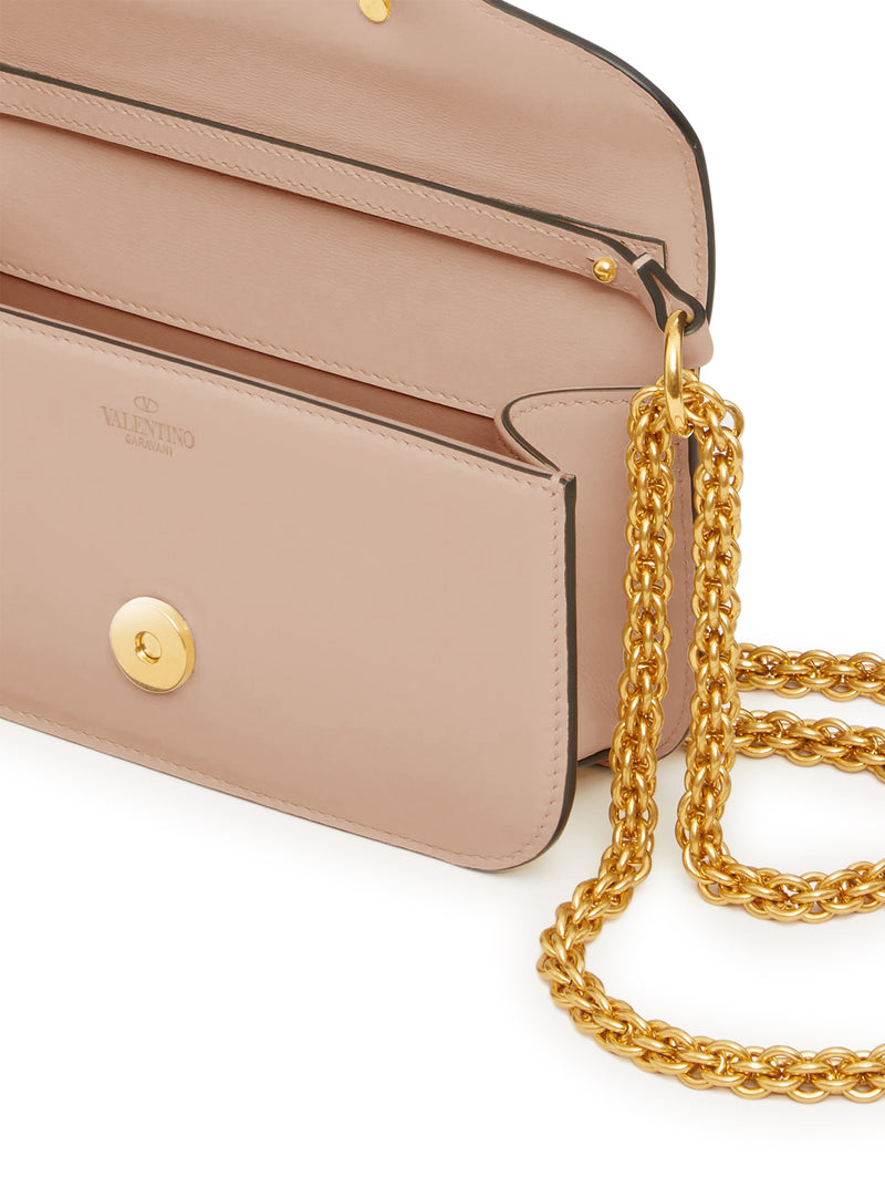 VALENTINO GARAVANI LOCÒ SMALL SHOULDER BAG IN CALFSKIN