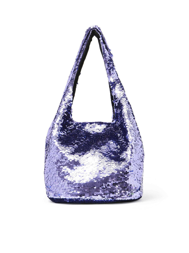 SEQUIN SHOPPER - MINI BAG WITH SEQUINS