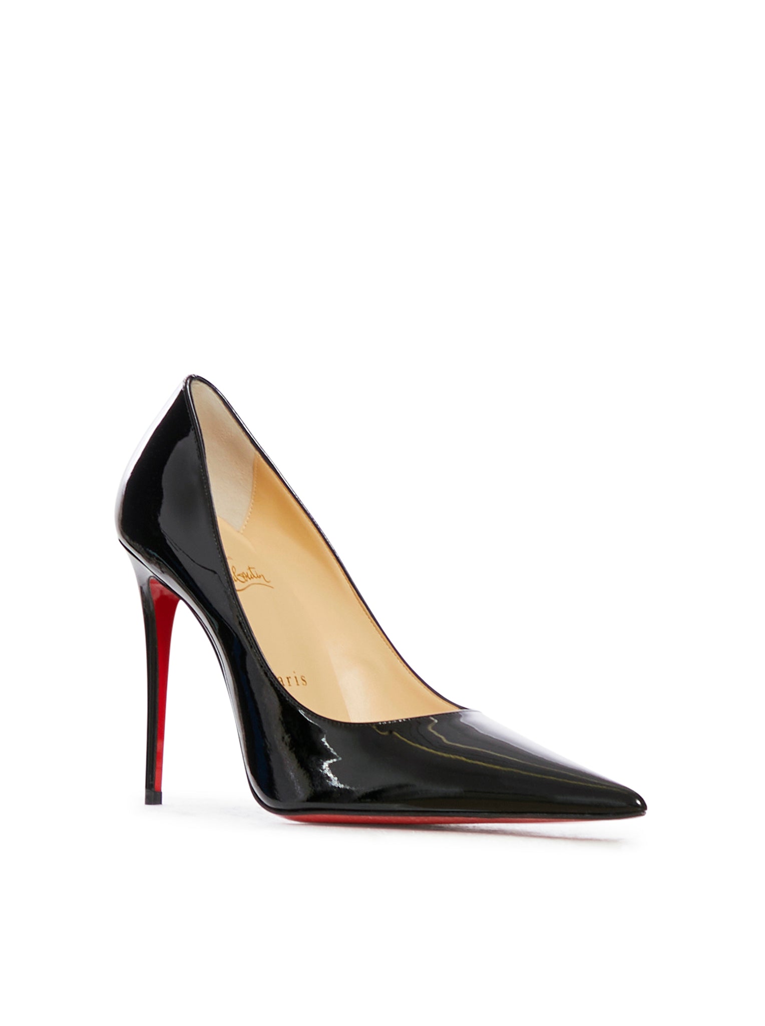 KATE MAX 100 PATENT LEATHER DECOLLETE