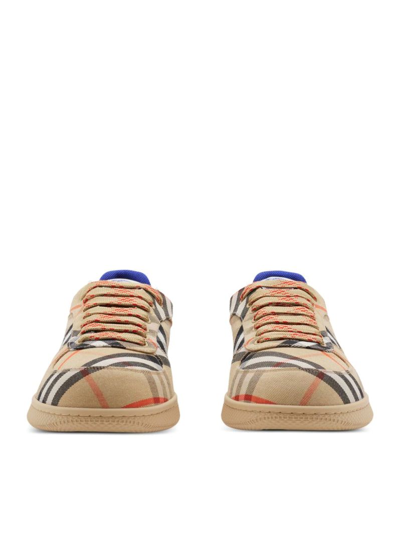 CHECKED BOX SNEAKERS