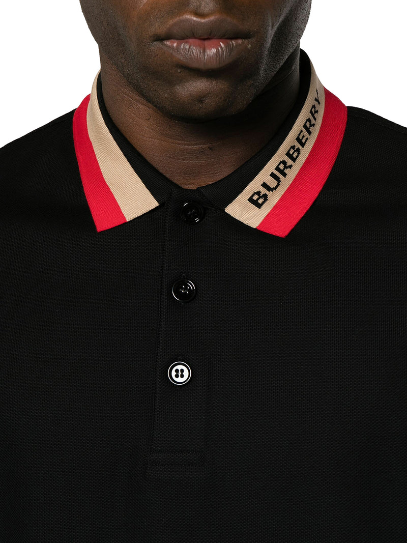 POLO WITH CONTRAST COLLAR