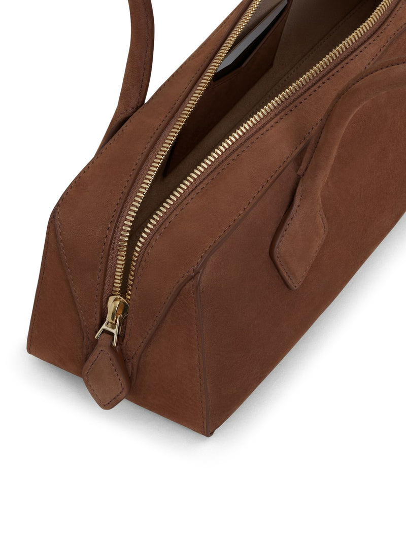 LE TECKEL MEDIUM BAG IN NUBUCK CALFSKIN