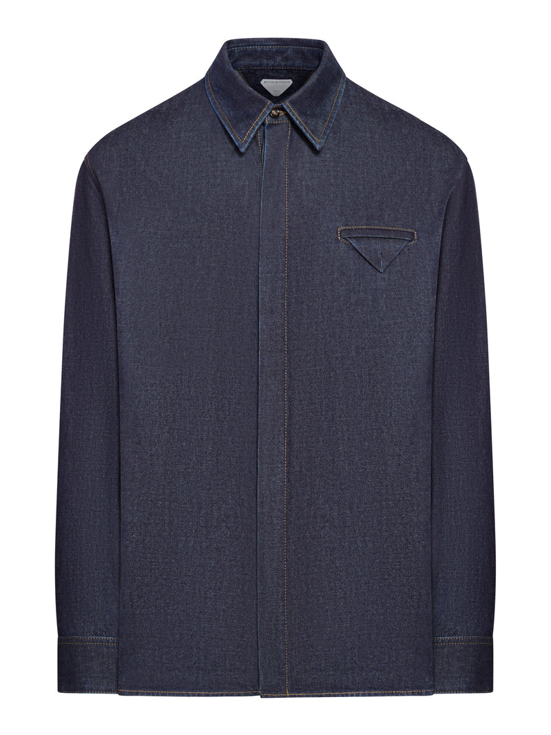 INDIGO REGULAR DENIM SHIRT