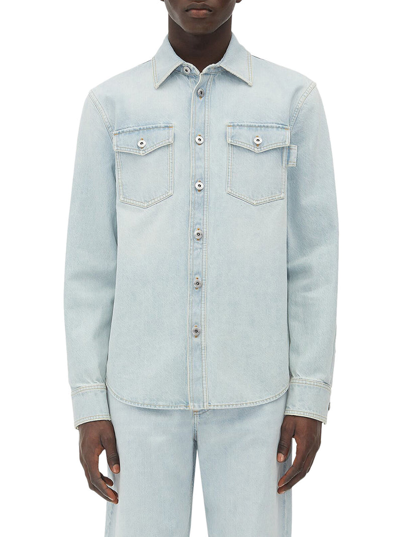 OVERSHIRT IN DENIM EXTRA BLEACH