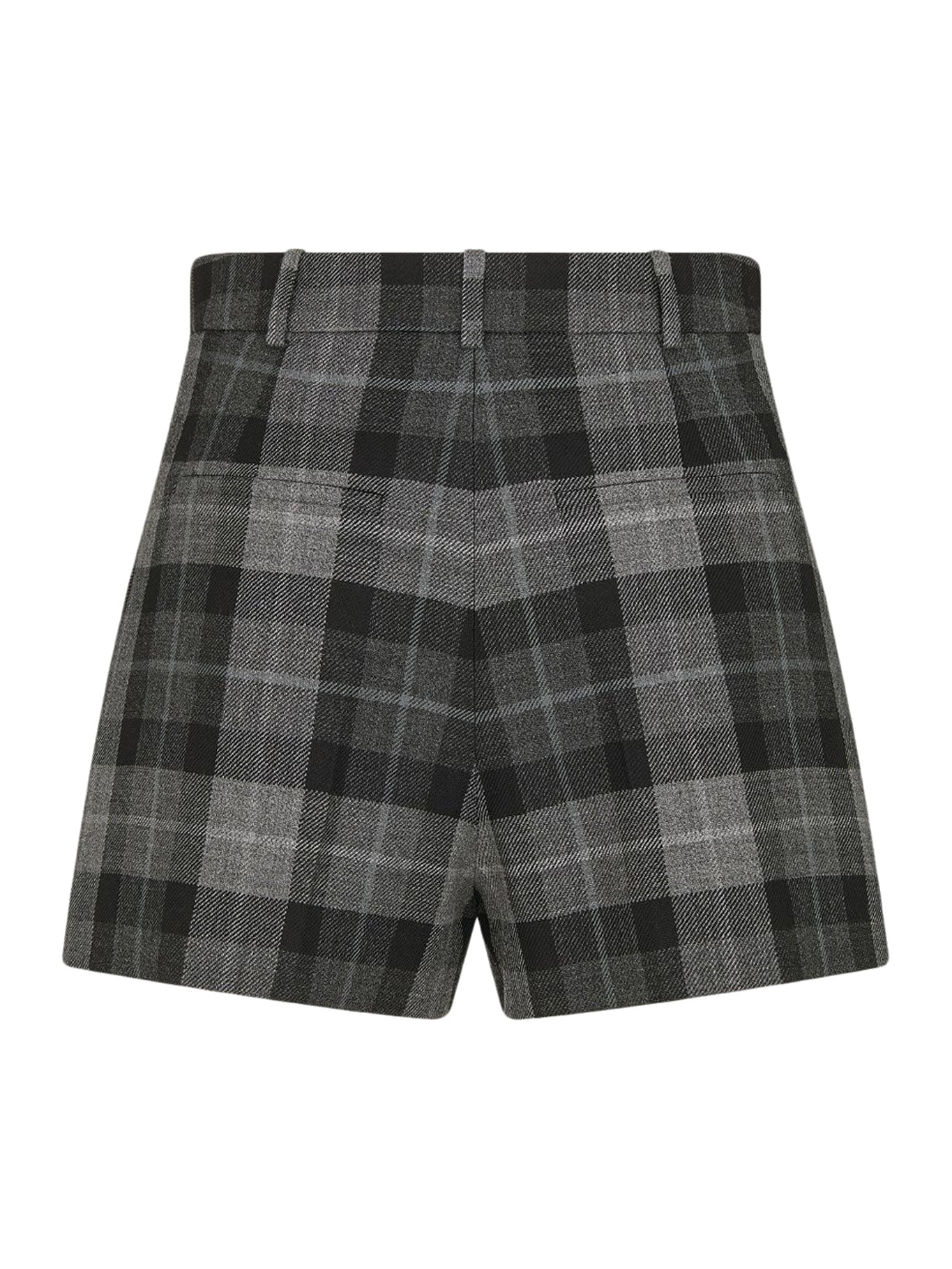 Virgin wool shorts