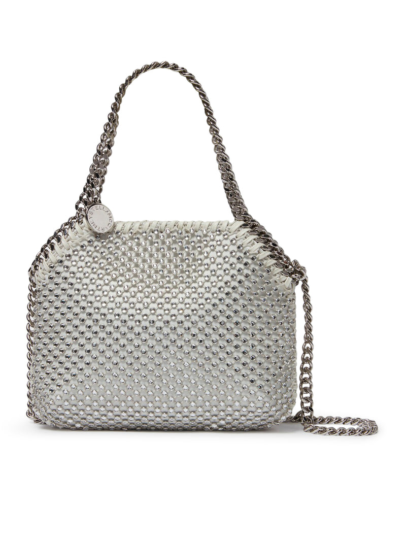 TOTE MICRO FALABELLA WITH CRYSTALS