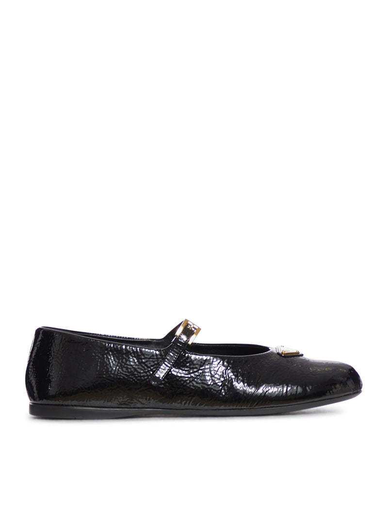 Nappa leather ballerinas