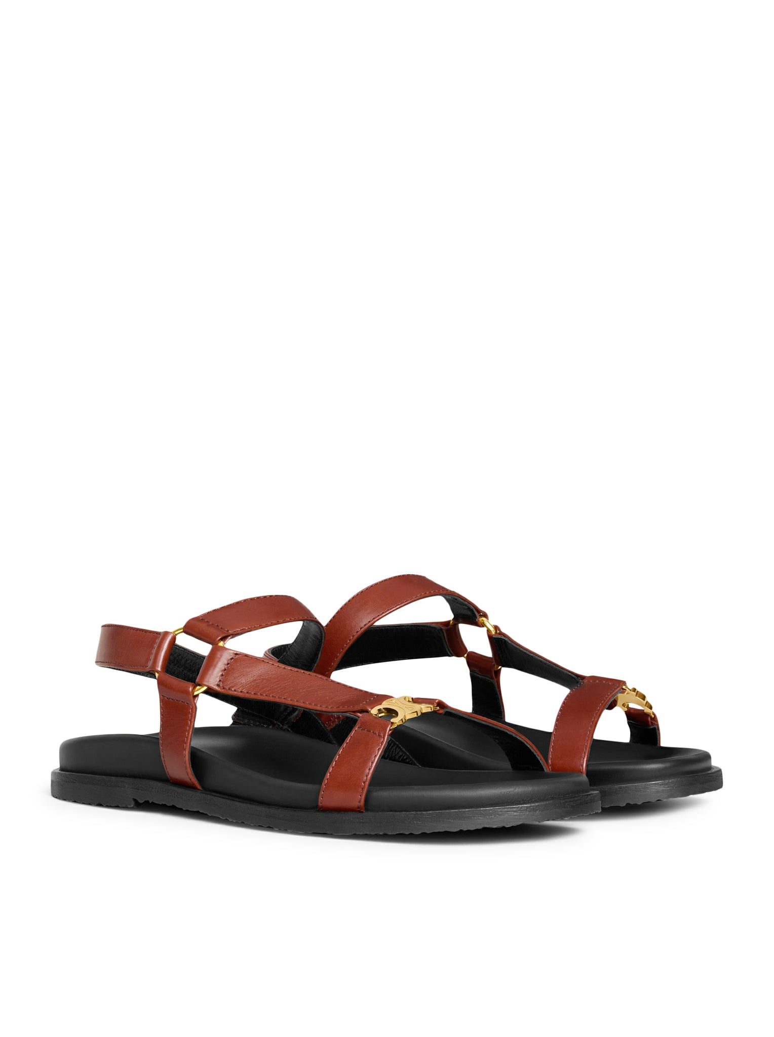 MAUD CELINE SANDAL WITH TRIOMPHE IN CALFSKIN