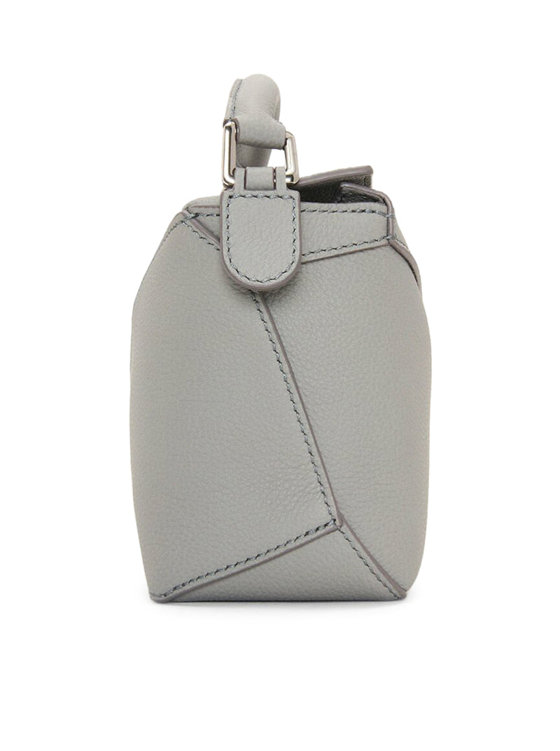 Mini Puzzle bag in soft grained calfskin