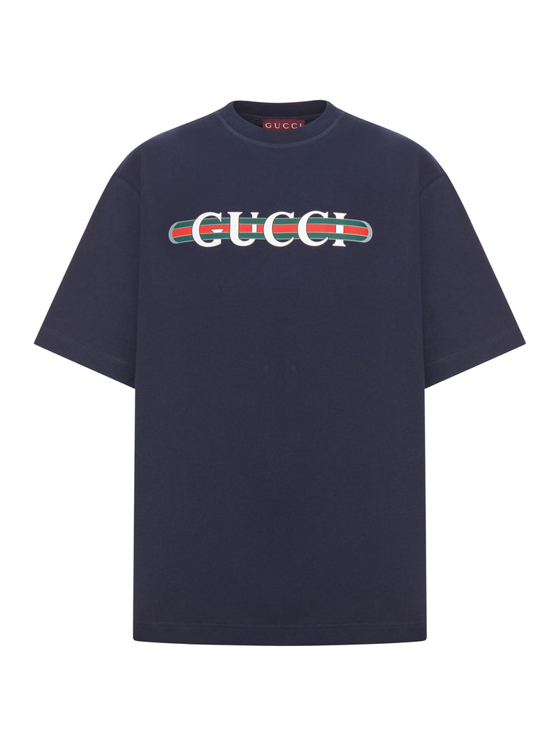 PRINTED COTTON JERSEY T-SHIRT