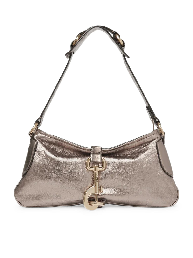 KERALA 25 METALLIC LEATHER SHOULDER BAG