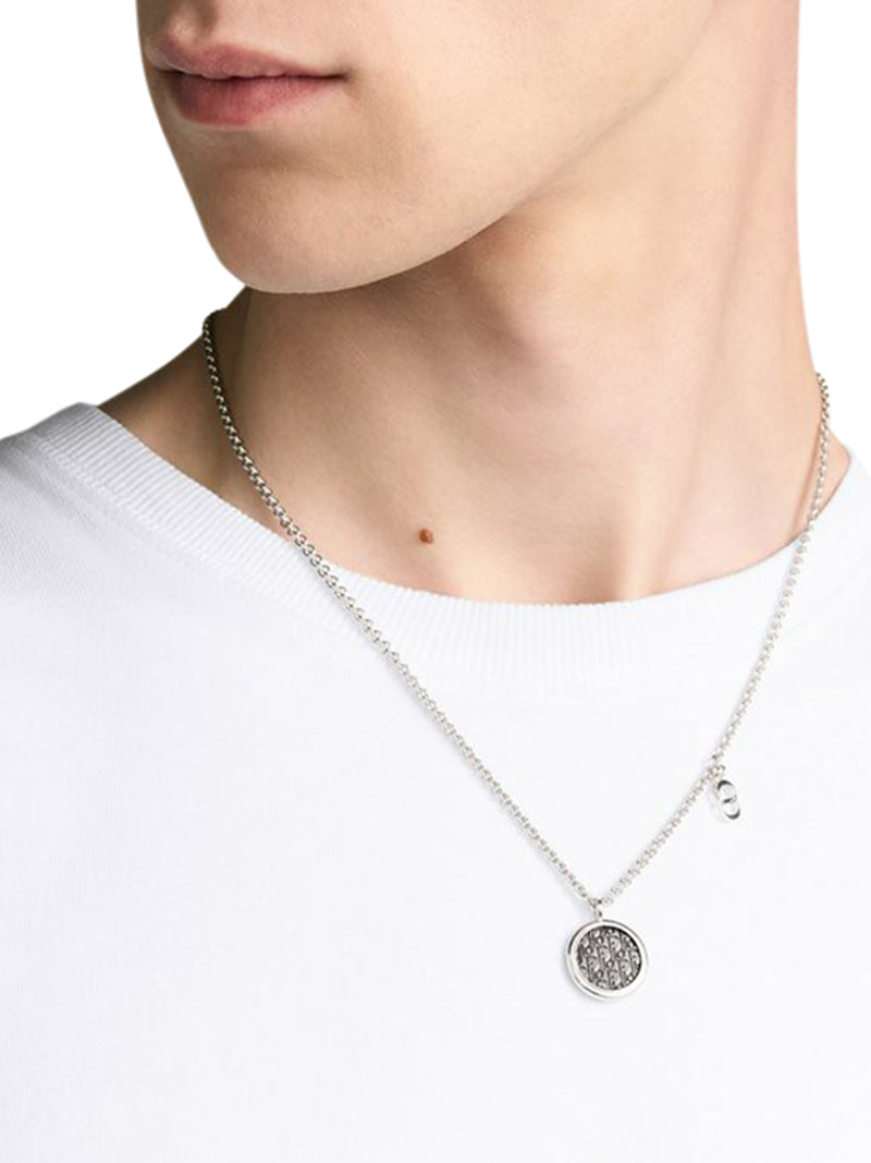 Dior Oblique Pendant Necklace