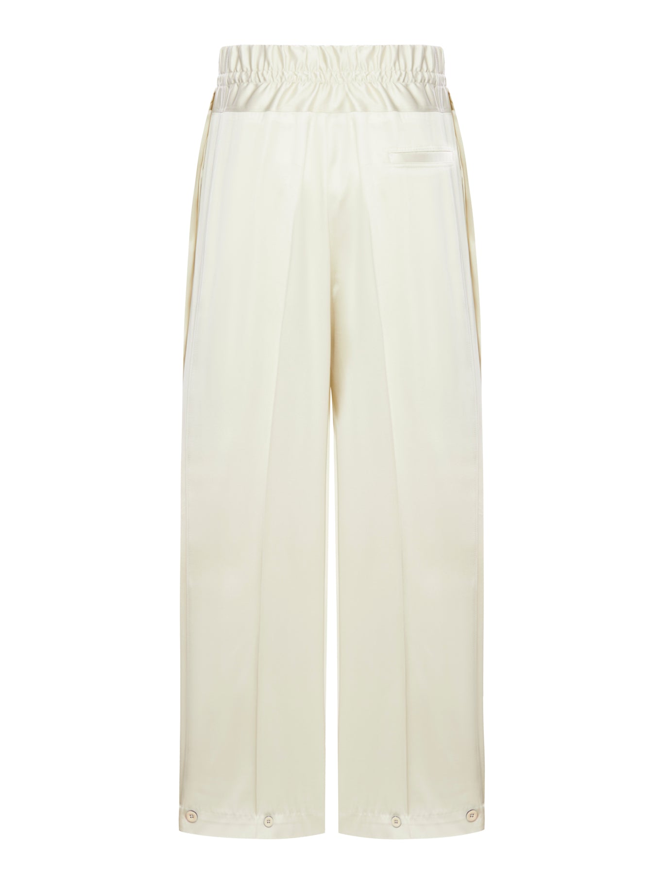 SILK BLEND TROUSERS