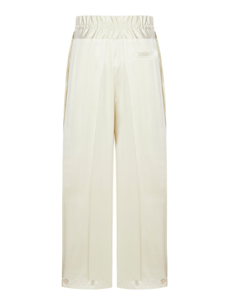 SILK BLEND TROUSERS