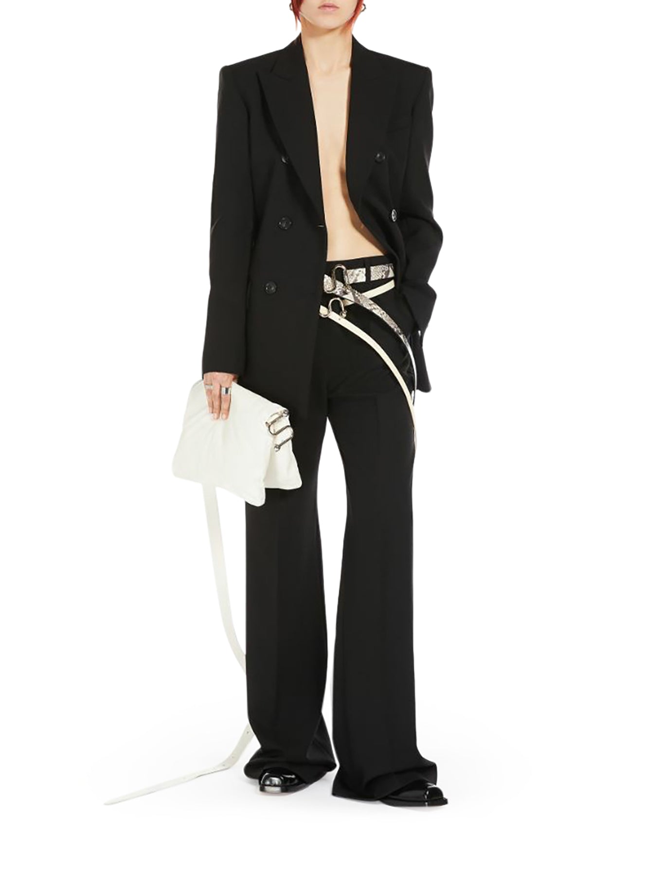 FITTED STRETCH WOOL BLAZER – Suit Negozi Row