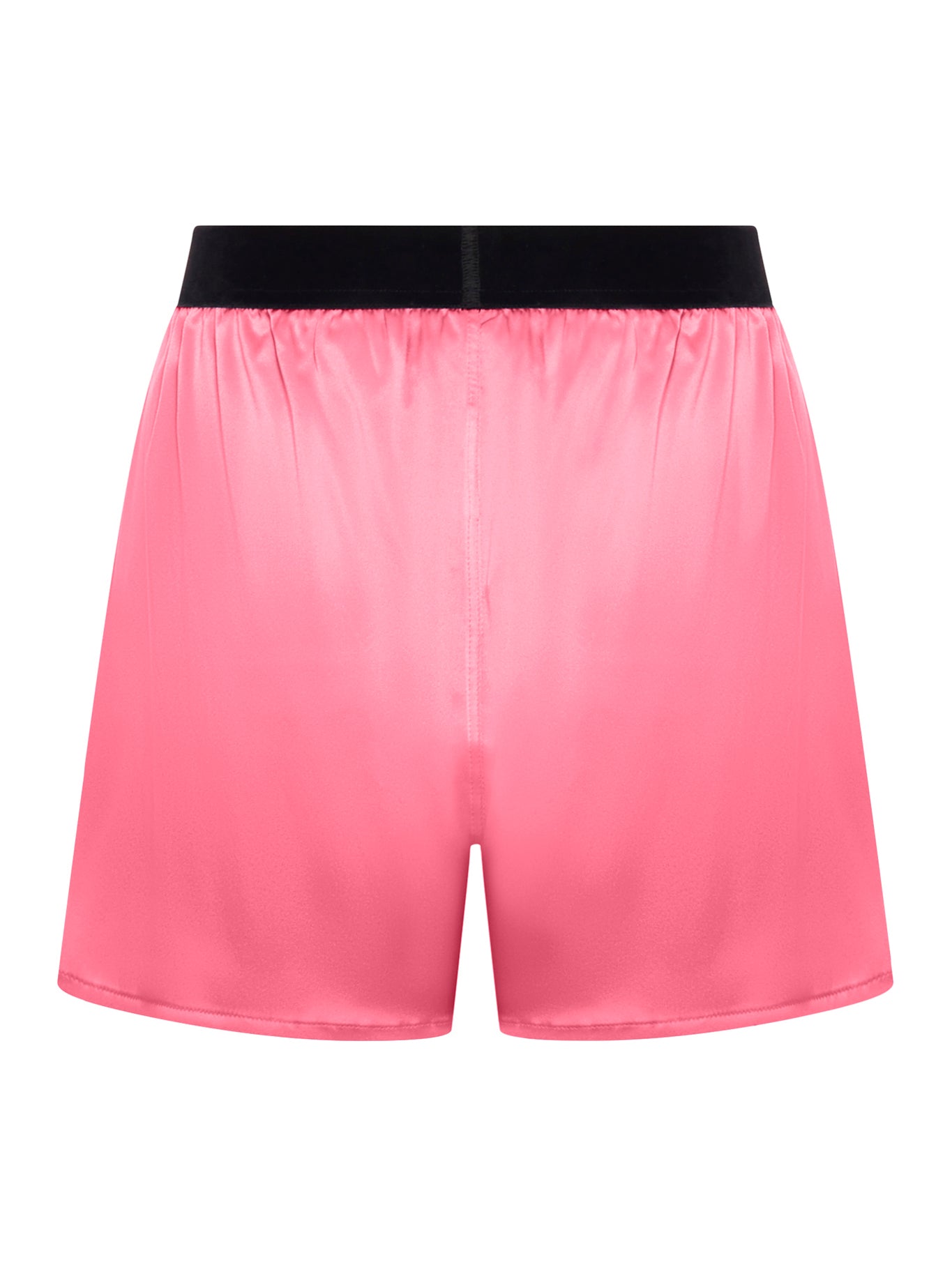 SHORTS IN STRETCH SILK SATIN