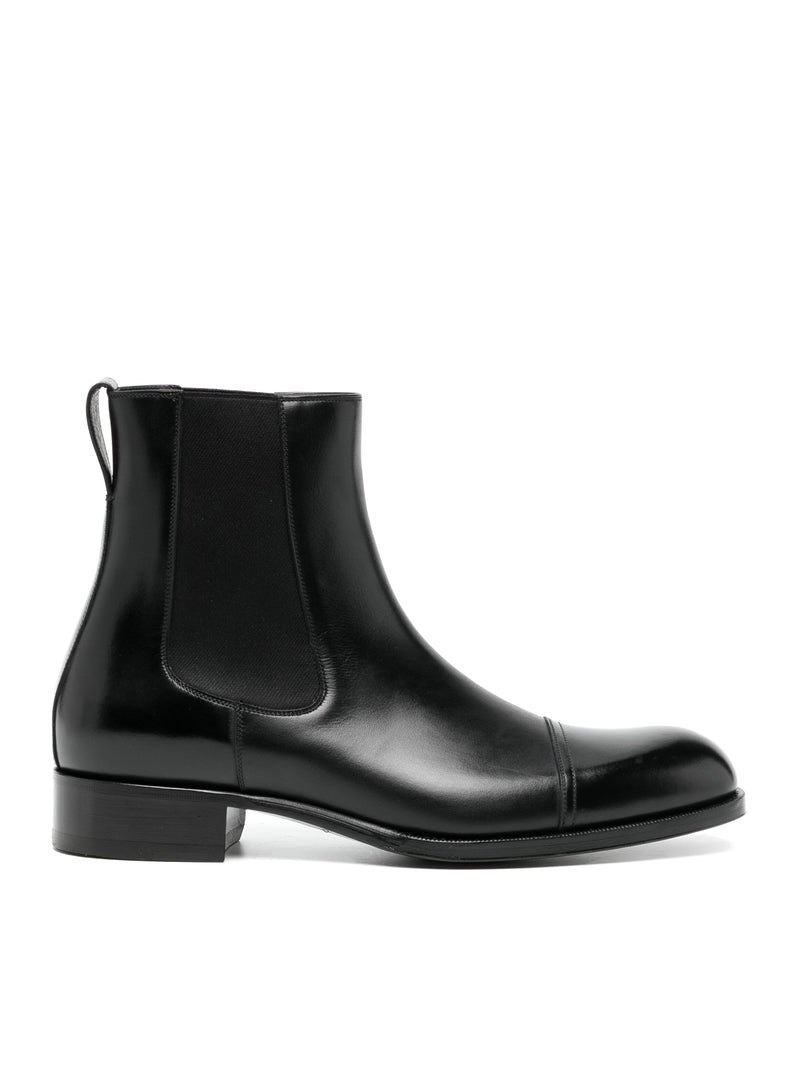 SMOOTH CALF LEATHER BOOTS