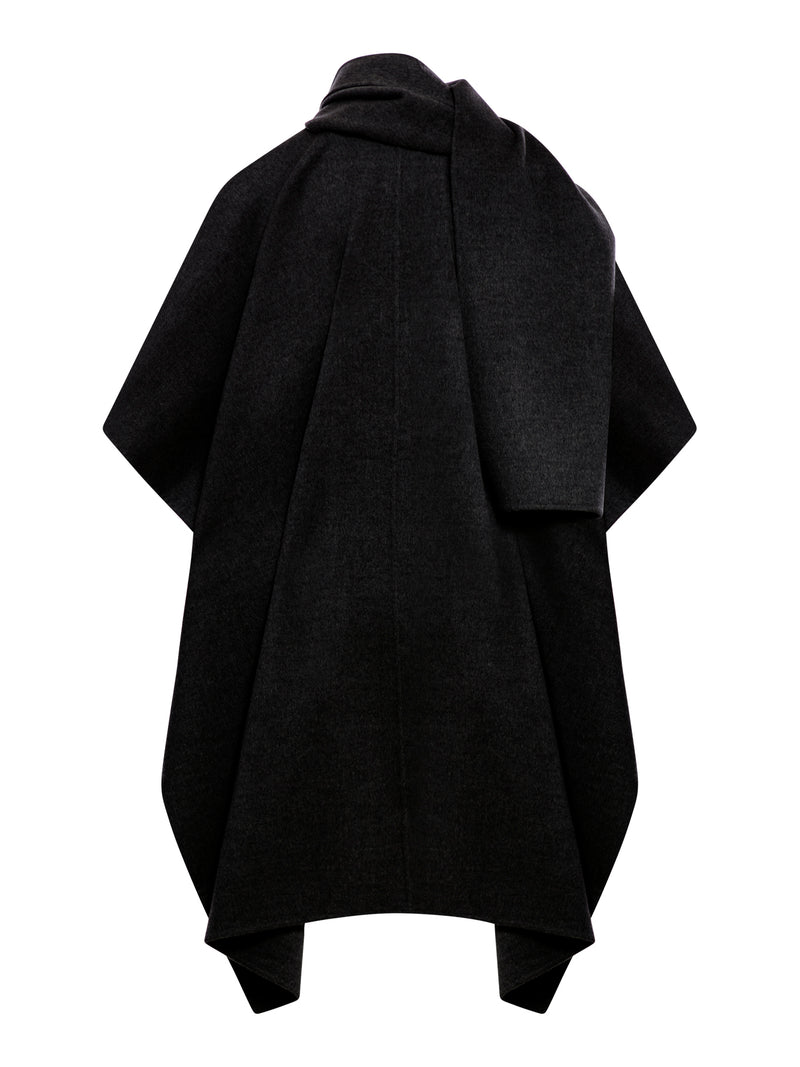 DOUBLÉ SCARF COAT