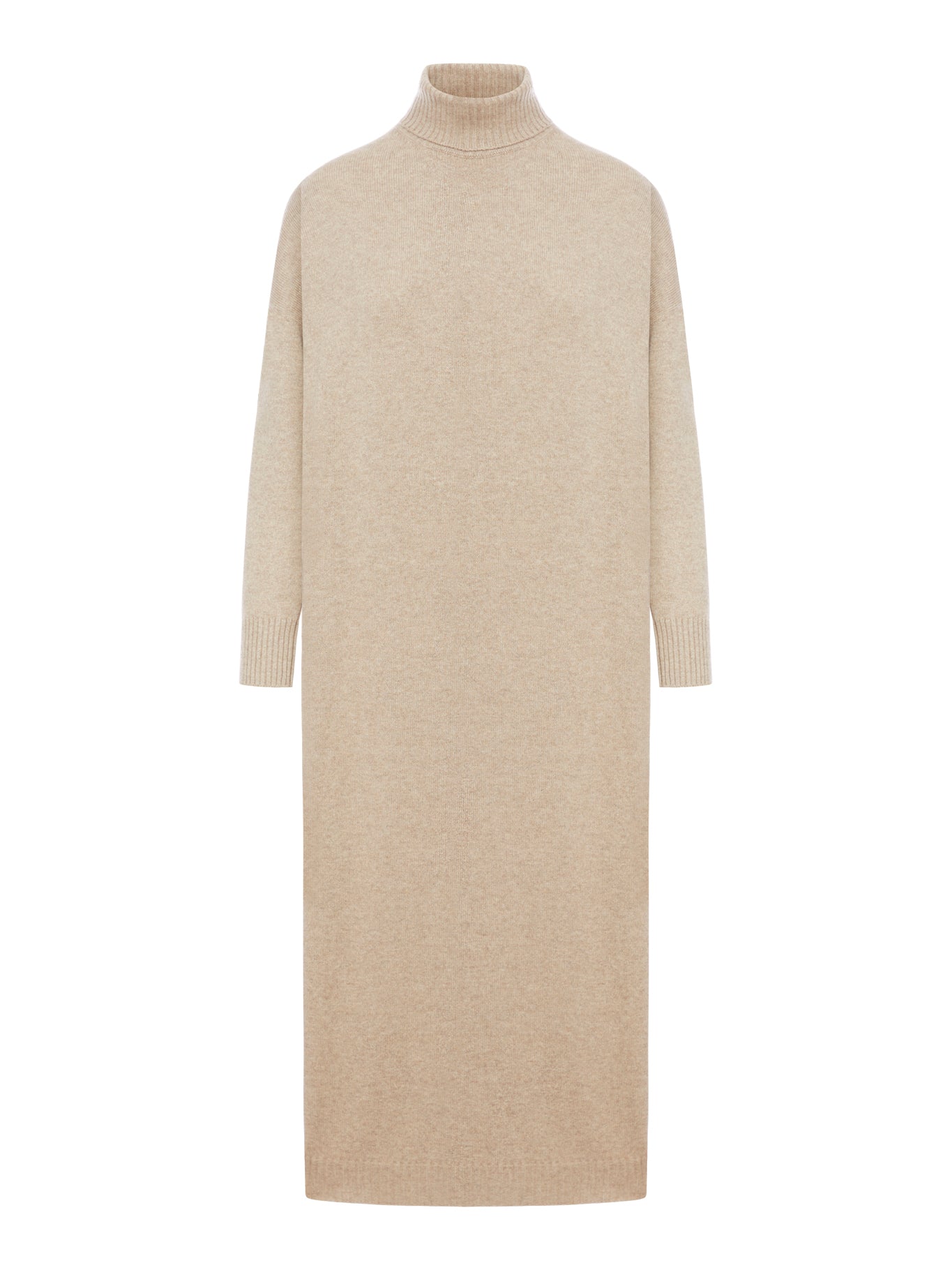 Cashmere Knit Dress with Mobile