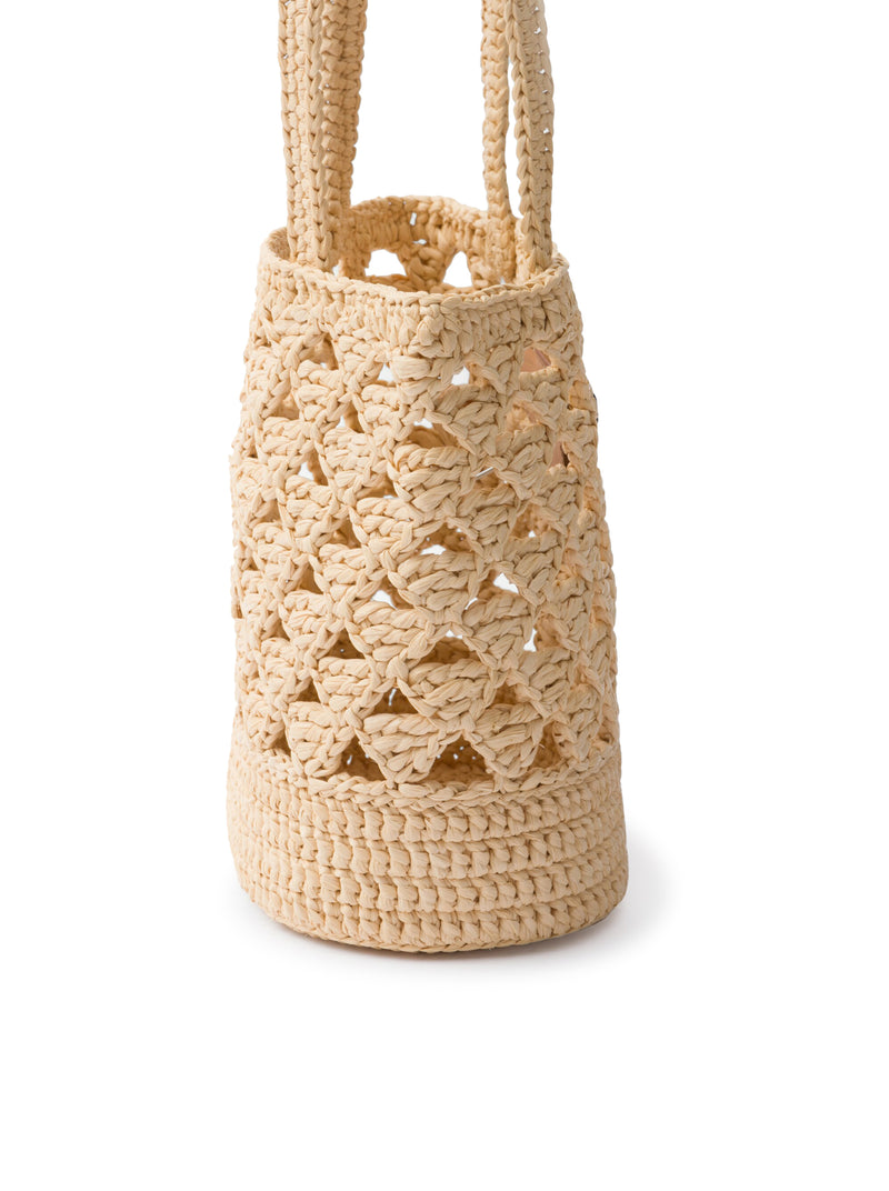 Crocheted shopping bag