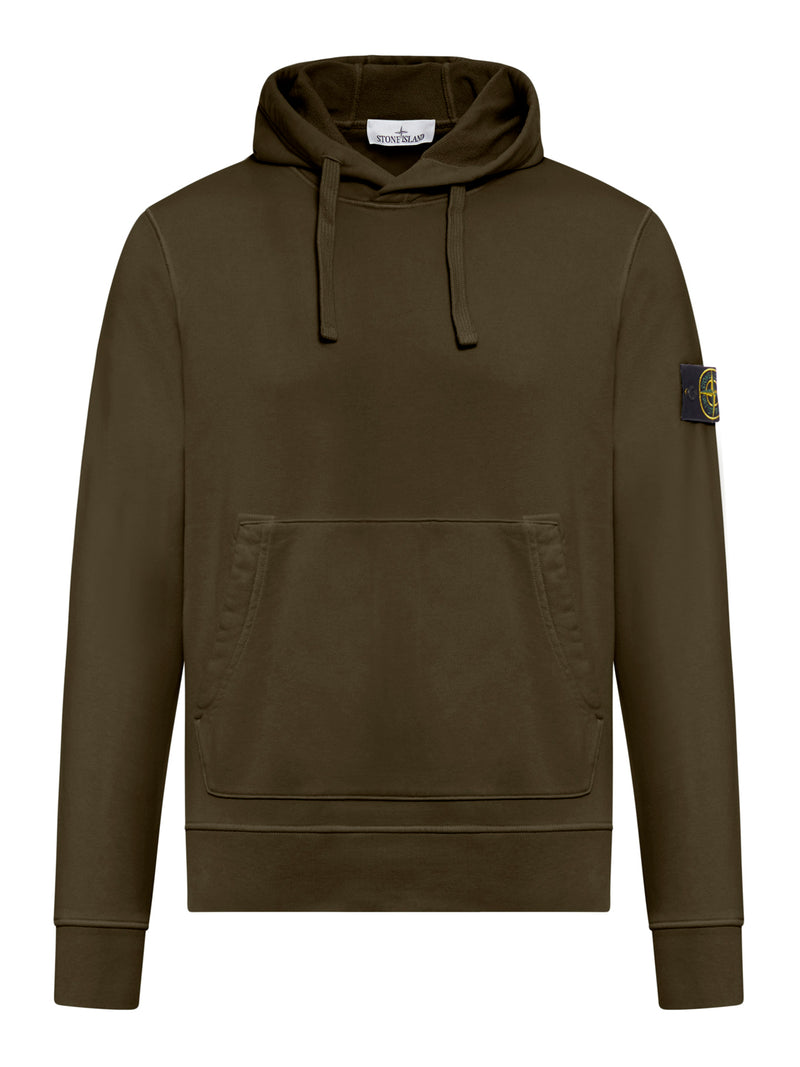 HOODIE WITH COMPASS APPLICATION