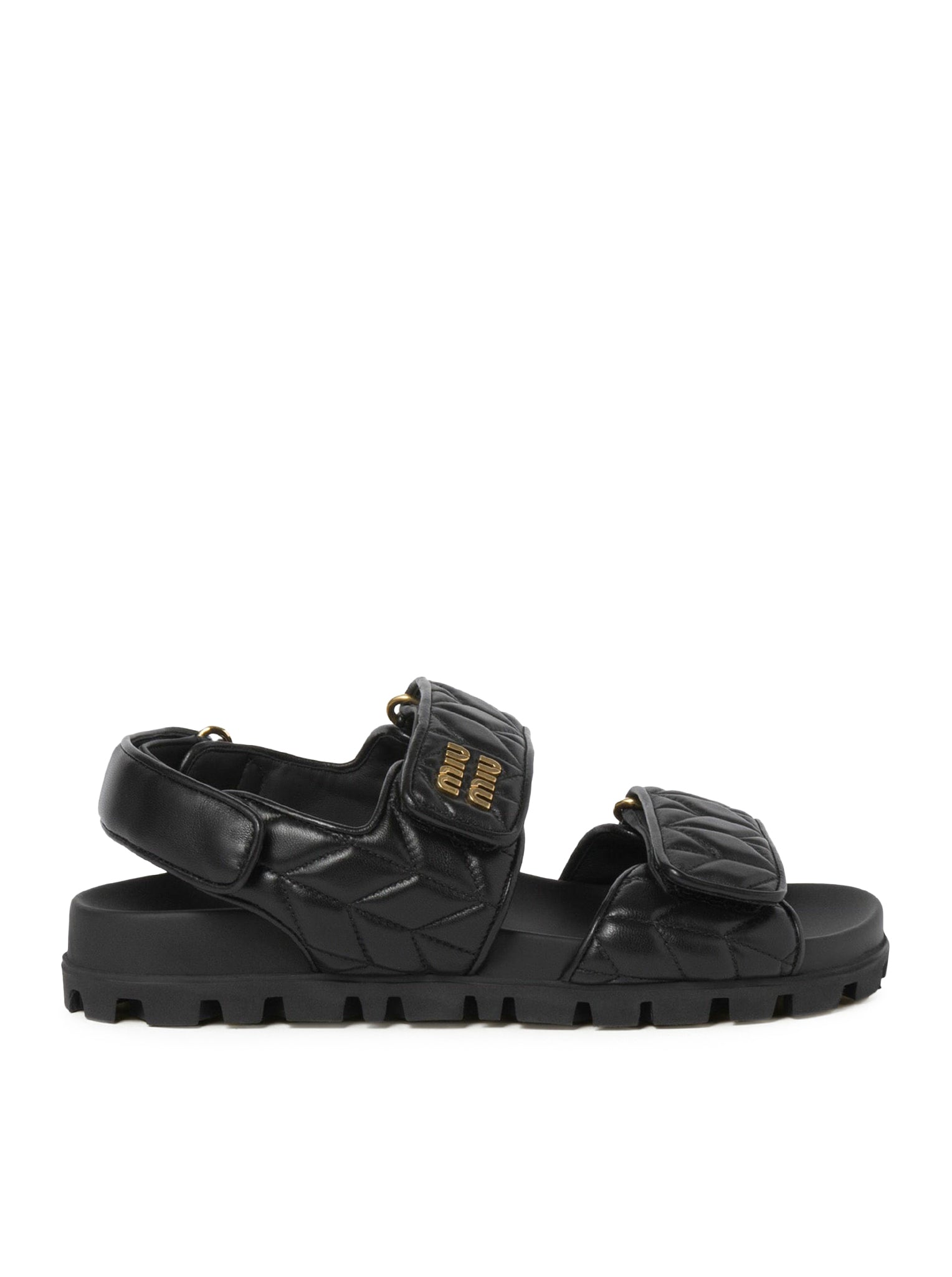 MATELASSE` SANDALS IN NAPPA