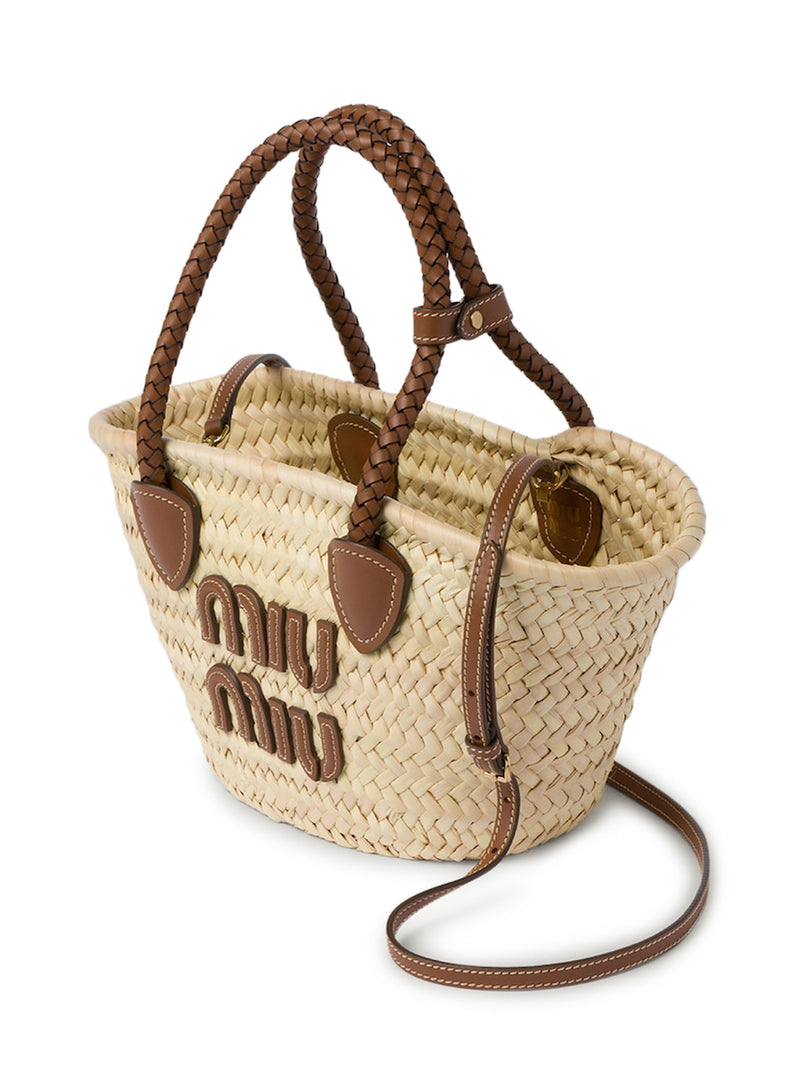 WOVEN FABRIC SHOPPING BAG