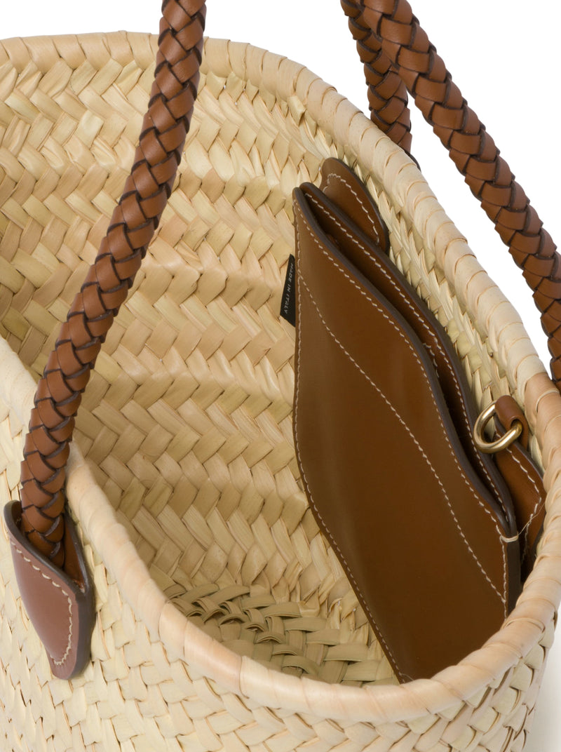 WOVEN FABRIC SHOPPING BAG