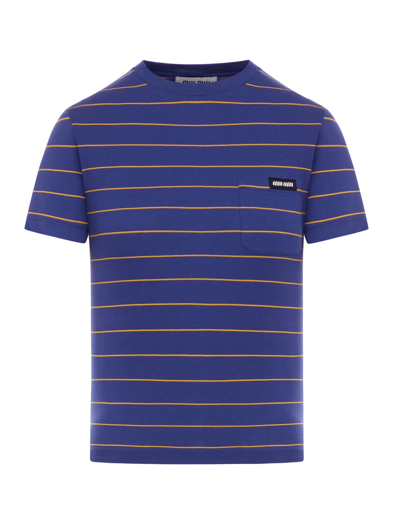 SHORT SLEEVE T-SHIRT IN STRIPED JERSEY