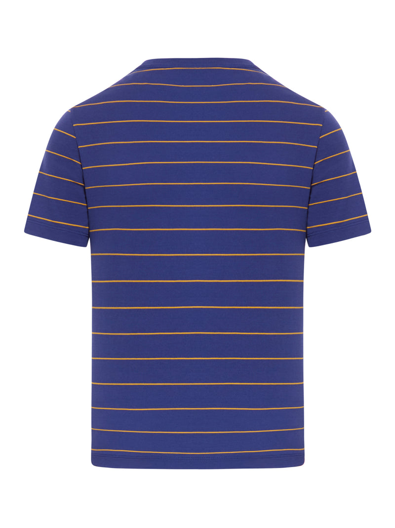 SHORT SLEEVE T-SHIRT IN STRIPED JERSEY