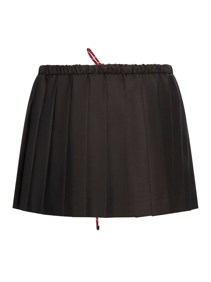 PLEATED BATAVIA SKIRT