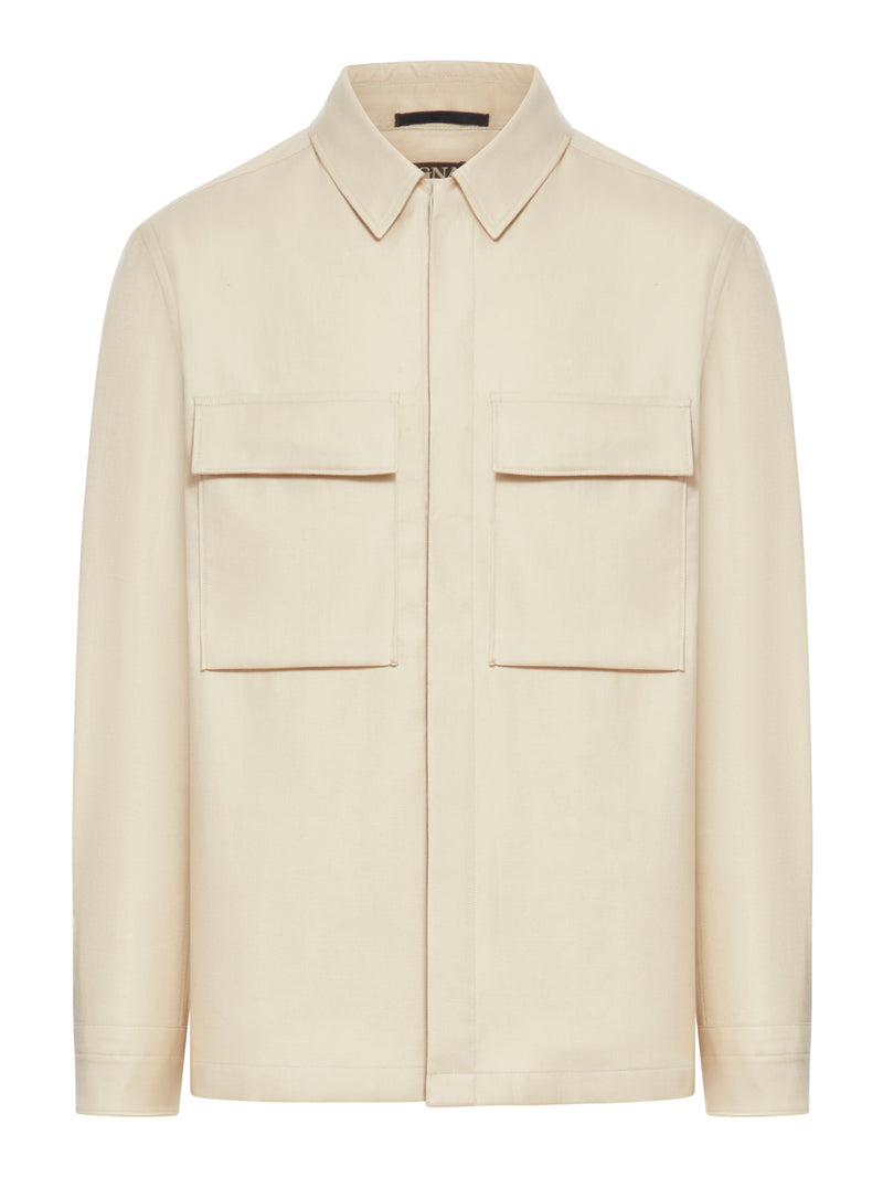 OASI LINEN OVERSHIRT