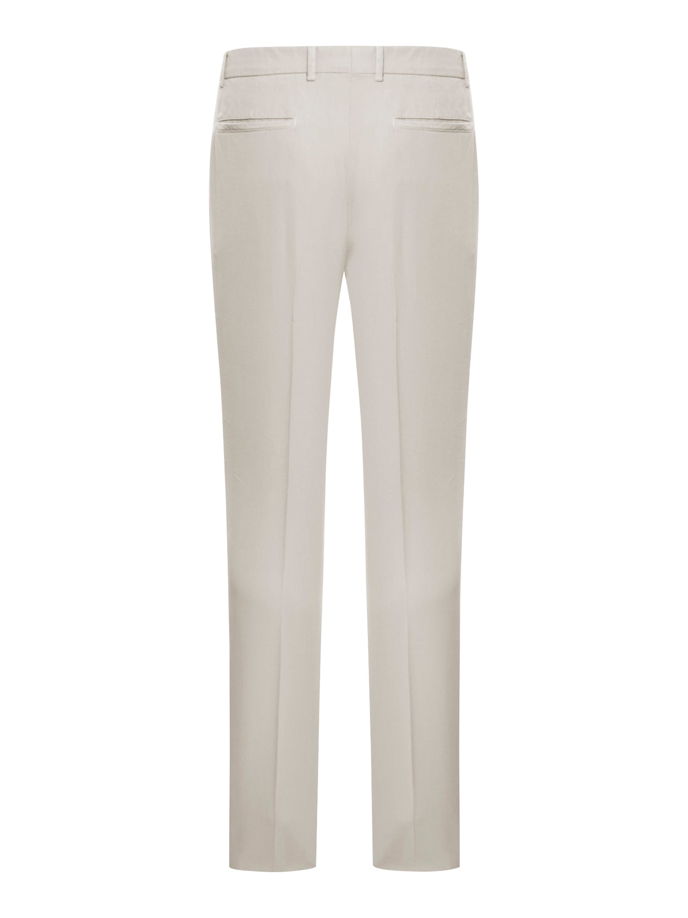 COTTON BLEND CHINO PANTS