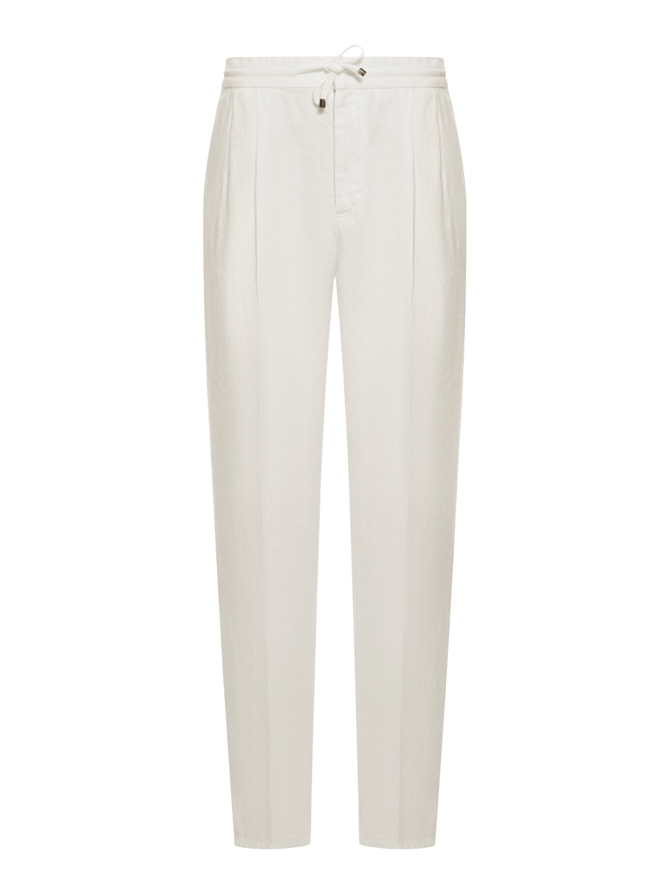 LINEN TROUSERS WITH DRAWSTRING