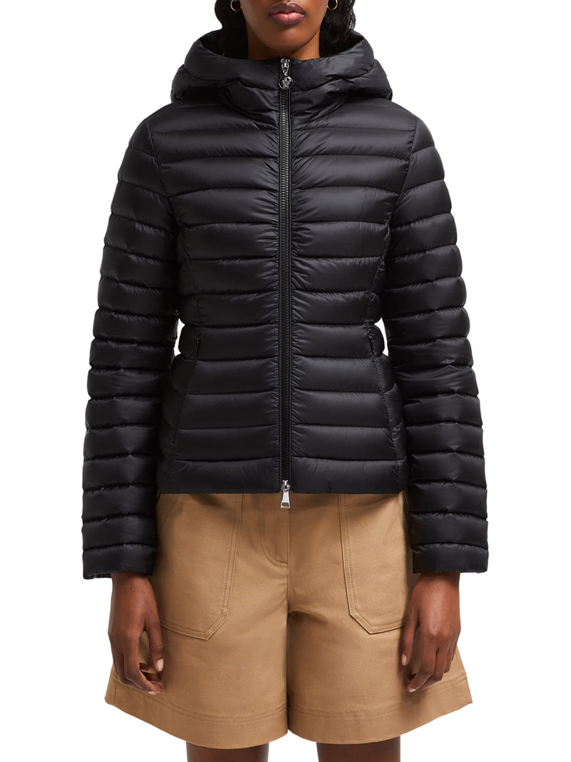 IGE HOODED SHORT DOWN JACKET