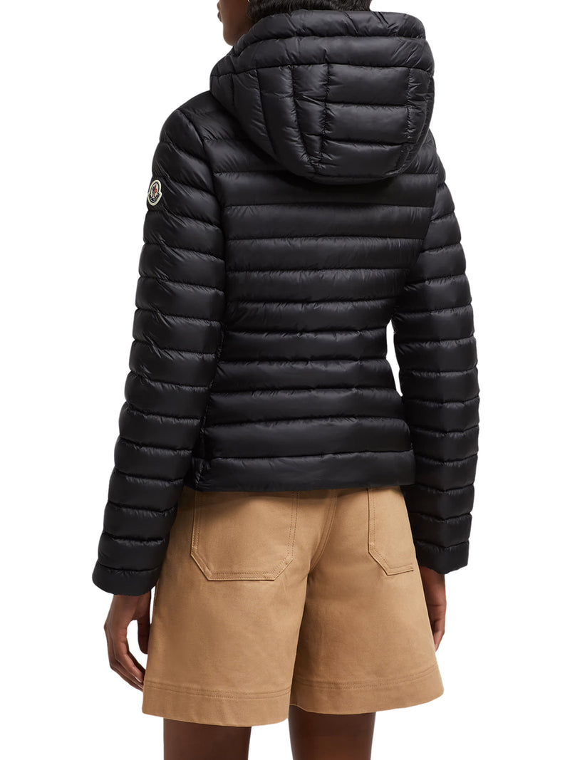 IGE HOODED SHORT DOWN JACKET