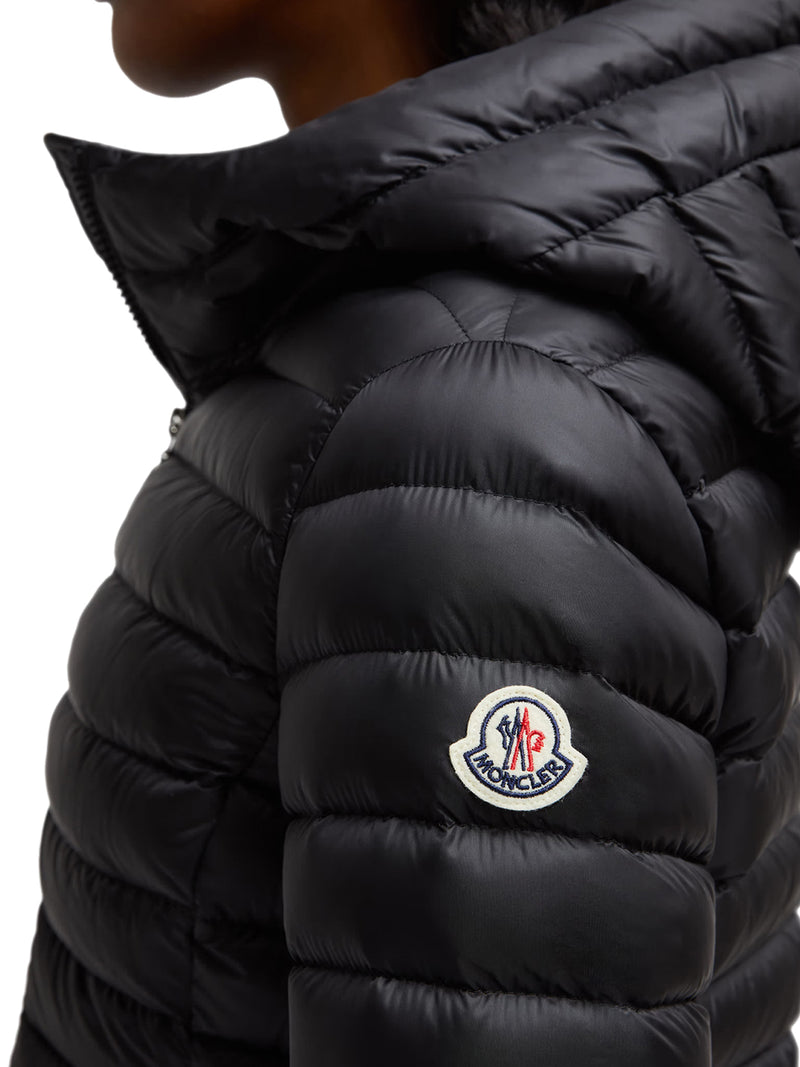 IGE HOODED SHORT DOWN JACKET