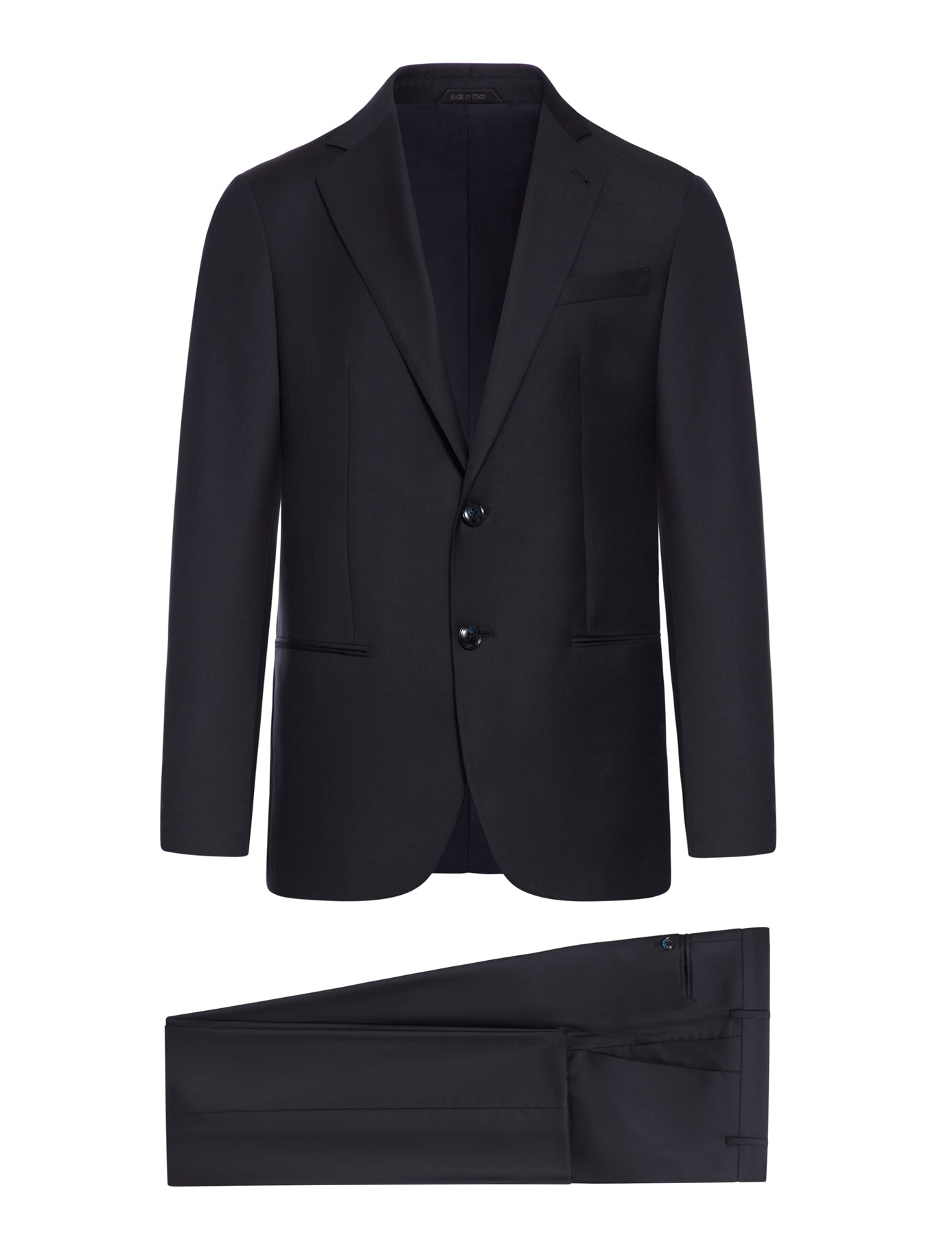 TAILORED WOOL AND CASHMERE SUIT
